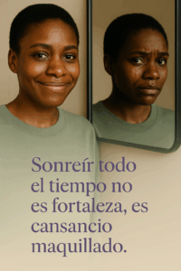 Cuando la sonrisa duele